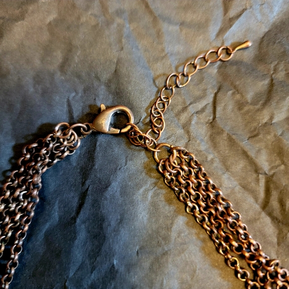 Soft Surroundings Purple and Red Layered Necklas - Picture 3 of 4